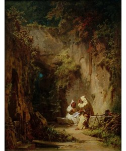 Carl Spitzweg, Disputierende Mönche