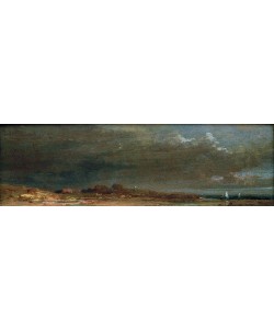 Carl Spitzweg, Landschaft am See – Chiemseeland– schaft