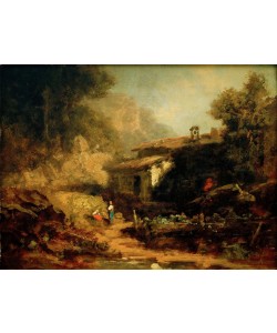 Carl Spitzweg, Mühle im Gebirge