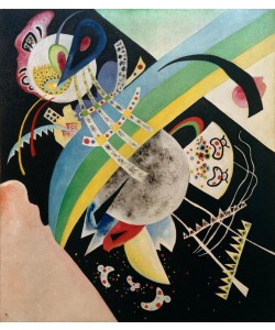 Wassily Kandinsky, Kreise auf Schwarz