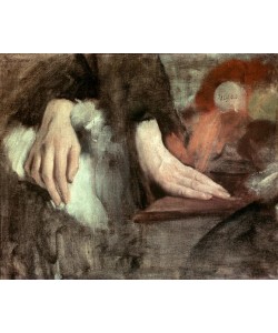 Edgar Degas, Etude de mains
