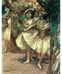 Edgar Degas, Danseuses en vert
