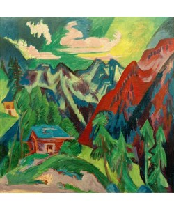 Ernst Ludwig Kirchner, Die Klosterser Berge