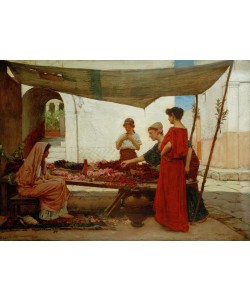John William Waterhouse, A Flower Stall