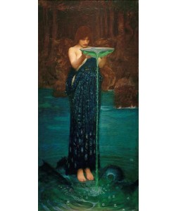 John William Waterhouse, Circe Invidiosa, Circe Poisoning the Sea