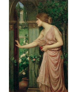 John William Waterhouse, Psyche Opening the Door into Cupid’s Garden