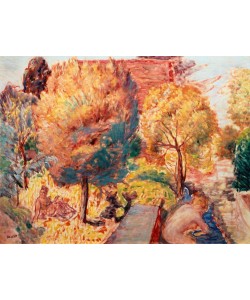 Pierre Bonnard, Landschaft mit Badenden