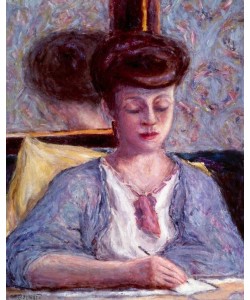 Pierre Bonnard, Misia Godebska schreibend