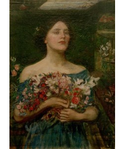 John William Waterhouse, Gather Ye Rosebuds While Ye May