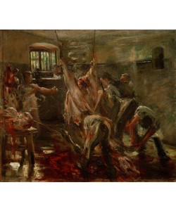 Lovis Corinth, Im Schlachthaus