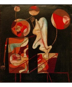 Paul Klee, Marionetten (Bunt auf Schwarz)