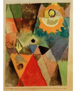 Paul Klee, Mit der Gaslampe (Stilleben mit der Gaslampe)