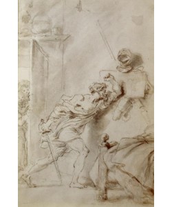 Jean-Honoré Fragonard, Don Quichotte combattant les armures