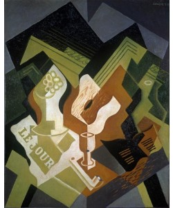 Juan Gris, Guitare et Compotier