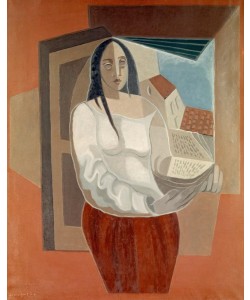 Juan Gris, La Femme au livre