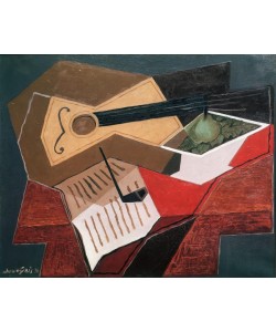 Juan Gris, Guitare et compotier