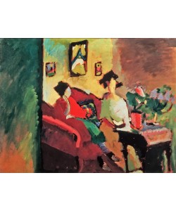 Wassily Kandinsky, Interieur (Mit Gabriele Münter und Marianne von Werefkin) 