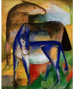 Franz Marc, Zwei blaue Esel