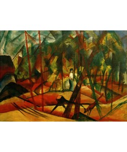 August Macke, Waldspaziergang