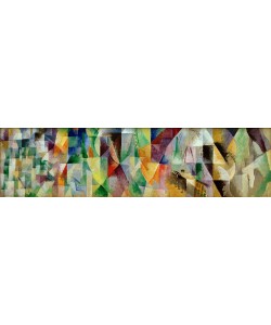Robert Delaunay, Les fenêtres sur la ville (1ère partie, 1ers contrastes sim