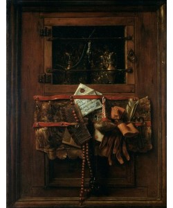 Samuel van Hoogstraten, Stilleben mit Brief