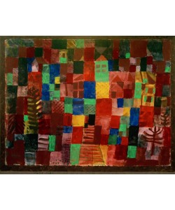 Paul Klee, Häuser mit Treppenweg
