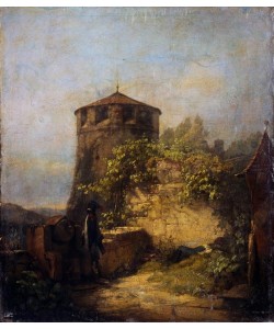 Carl Spitzweg, Schlafender Wachtposten