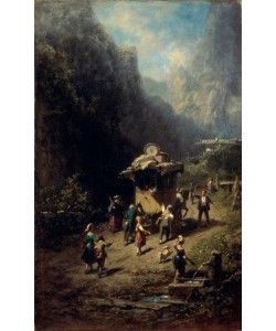 Carl Spitzweg, Reisende Künstlergesellschaft