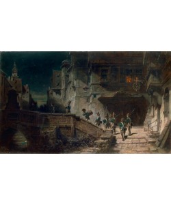 Carl Spitzweg, Die Scharwache