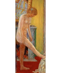 Pierre Bonnard, Jeune fille nue devant la cheminée