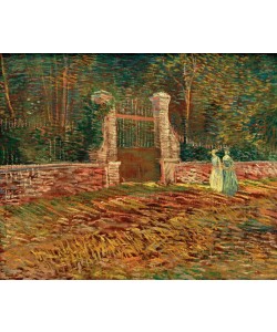 Vincent van Gogh, Eingang zum Park Voyer d’Argenson in Asnières
