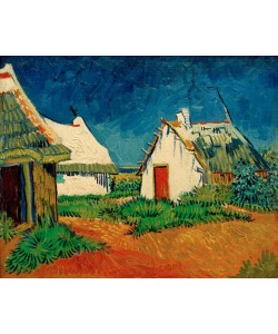 Vincent van Gogh, Drei weiße Hütten in Saintes-Maries
