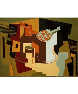 Juan Gris, Bouteille et compotier