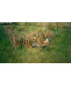 Carl Larsson, Das Mädchen im Grünen