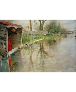 Carl Larsson, Grezsur-Loing (An der Loing)