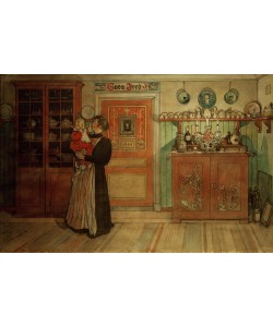 Carl Larsson, Zwischen Weihnachten und Neujahr