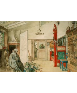 Carl Larsson, Die andere Hälfte des Ateliers