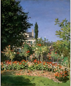 Claude Monet, Jardin en fleurs