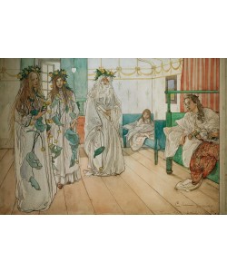 Carl Larsson, Namenstag-Gratulation