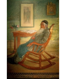 Carl Larsson, Der Vater des Künstlers