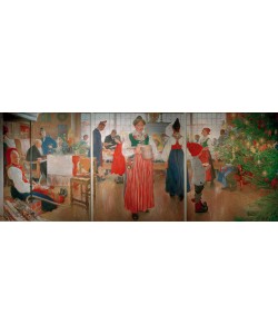 Carl Larsson, Nun ist es wieder Weihnachten