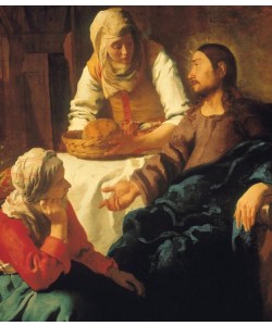 Jan Vermeer, Christus bei Maria und Martha