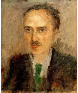 Amedeo Modigliani, Mann mit Schnurrbart
