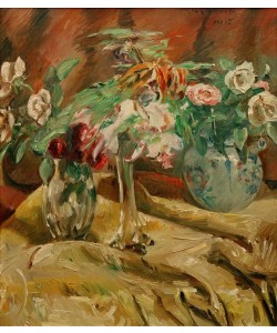Lovis Corinth, Orchideen und Rosen