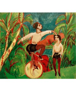 Ernst Ludwig Kirchner, Einradfahrer