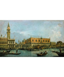 Giovanni Antonio Canaletto, Il Molo vom Bacino di S.Marco