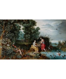 Jan BRUEGHEL DER Jüngere, Allegorie der Elemente Erde und Wasser