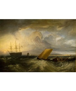 JOSEPH MALLORD WILLIAM TURNER, Sheerness as Seen from the Nore