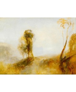 JOSEPH MALLORD WILLIAM TURNER, Sunrise: a castle on a bay