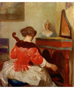 August Macke, Das Konzert, Kopie nach Gerard ter Borch